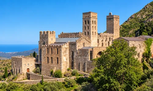 Klooster Sant Pere de Roses Costa Brava bezoekje
