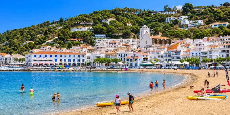 El Port de la selva strand Costa Brava