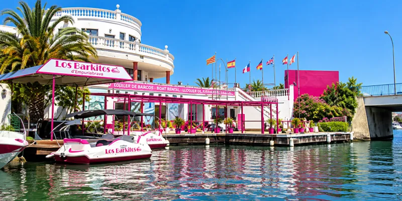Bootje huren in empuriabrava Costa Brava