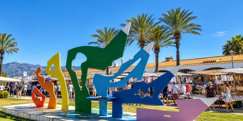 Spaanse Markt in Empuriabrava iedere zaterdag