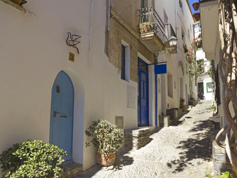 Costa Brava smalle straatjes