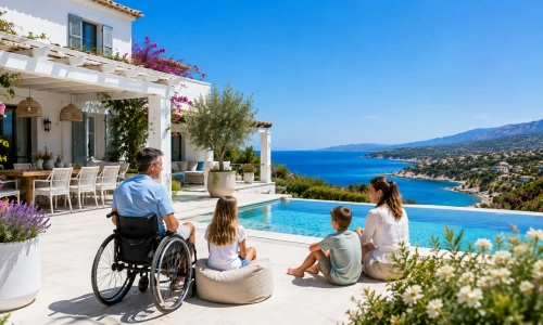 Rolstoelvriendelijk vakantiehuis Costa Brava