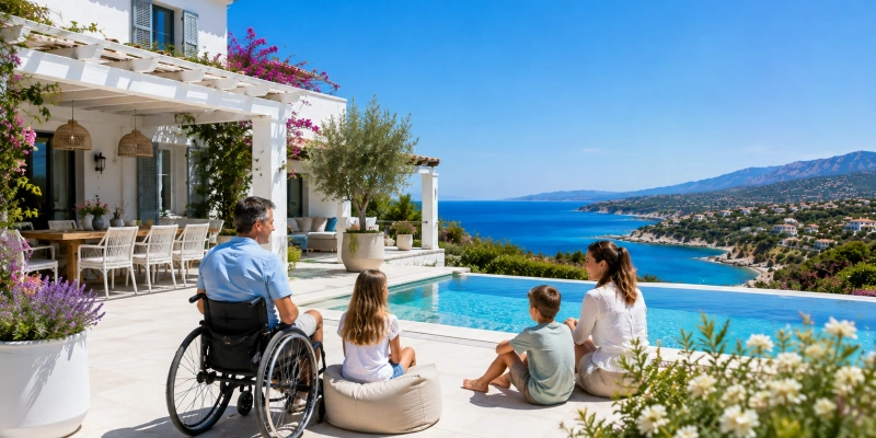 Rolstoelvriendelijk vakantiehuis Costa Brava