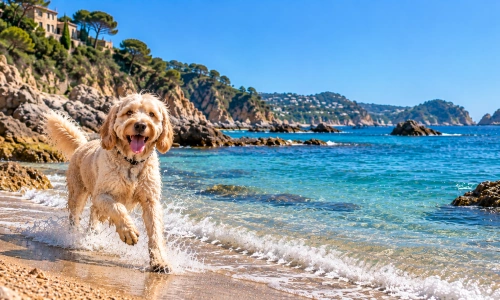 Hondenstranden aan de Costa Brava in Spanje
