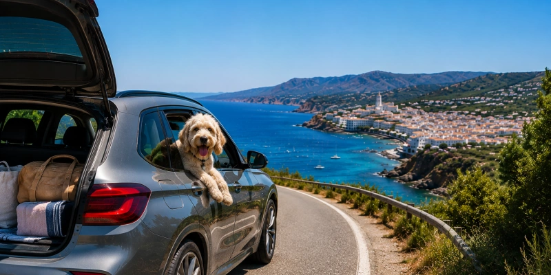 Naar Spanje met de hond