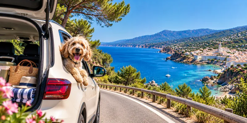 Met je hond naar de Costa Brava in je eigen auto